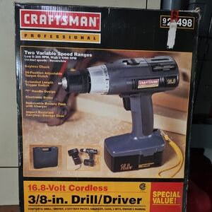Craftsman Black Cordless Drill/Driver